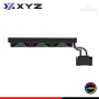 XYZ HYDROTEMP AIO 360 ARGB BLACK COOLER CPU REFRIGERACION LIQUIDA COMPATIBLE AMD/INTEL (PN:X-WC-HYDROTEMP-360B)