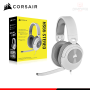 AUDIFONO CORSAIR HS55 WHITE CON MICROFONO SONIDO STEREO CONEXIÓN 3.5MM (PN:CA-9011261-NA)