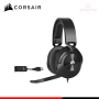 AUDIFONO CORSAIR HS55 BLACK CON MICROFONO SONIDO SURROUND CONEXIÓN 3.5MM (PN:CA-9011265-NA)
