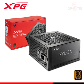 FUENTE DE PODER XPG PYLON 650W 80 PLUS BRONZE (PN:75261520)