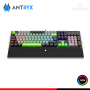 TECLADO ANTRYX MK ZIGRA EVO BLACK GRAY MECANICO BLUE SWITCH WIRED USB (PN:AMK-900KBL-SP)
