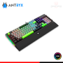 TECLADO ANTRYX MK ZIGRA EVO BLACK GRAY MECANICO BLUE SWITCH WIRED USB (PN:AMK-900KBL-SP)