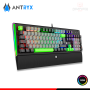 TECLADO ANTRYX MK ZIGRA EVO BLACK GRAY MECANICO BLUE SWITCH WIRED USB (PN:AMK-900KBL-SP)