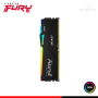 MEMORIA 32GB DDR5 KINGSTON FURY BEAST RGB BLACK BUS 5200MHz (PN:KF552C40BBA-32)