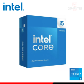 PROCESADOR INTEL CORE I5-14400F 2.50GHZ HASTA 4.70GHZ 20MB 10 CORE LGA1700 (PN:BX8071514400F)