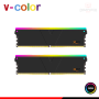MEMORIA 32GB (16GBx2) DDR5 V-COLOR MANTA XSKY RGB BLACK AMD EXPO BUS 6000MHZ (PN:TMXSAL1660830KWK)