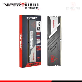 MEMORIA 16GB DDR5 PATRIOT VIPER GAMING VENOM INTEL XMP 3.0/AMD EXPO BUS 5600MHz (PN:PVV516G56C36)