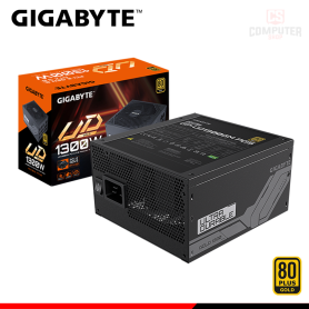 FUENTE DE PODER GIGABYTE UD1300GM PG5 1300W 80 PLUS GOLD FULL MODULAR (PN:GP-UD1300GM PG5)