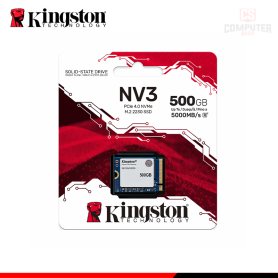 SSD 500GB KINGSTON NV3 NVMe M.2 2230 Pcie 4.0 (PN:SNV3SM3/500G)