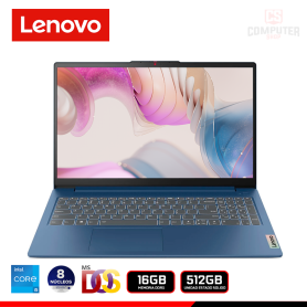 LAPTOP LENOVO IDEAPAD SLIM 3 15IAH8/CI5-12450H/15.6" FHD/16GB DDR5/SSD 512GB/SIN SISTEMA OPERATIVO