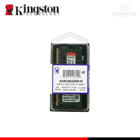 MEMORIA 16GB DDR4 SODIMM KINGSTON KVR BUS 3200MHZ (PN:KVR32S22S8/16)