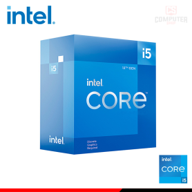 PROCESADOR INTEL CORE I5-12400F 2.50GHZ HASTA 4.40GHZ 18MB 10 CORE LGA1700 (PN:BX8071512400F)