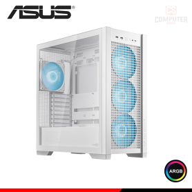 CASE ASUS TUF GAMING GT302 ARGB WHITE SIN FUENTE VIDRIO TEMPLADO MID TOWER (PN:90DC00I3'B18000)