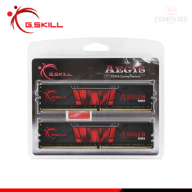 MEMORIA 16GB (8GBx2) DDR4 G.SKILL AEGIS BLACK BUS 3200MHZ (PN:F4-3200C16D-16GIS)