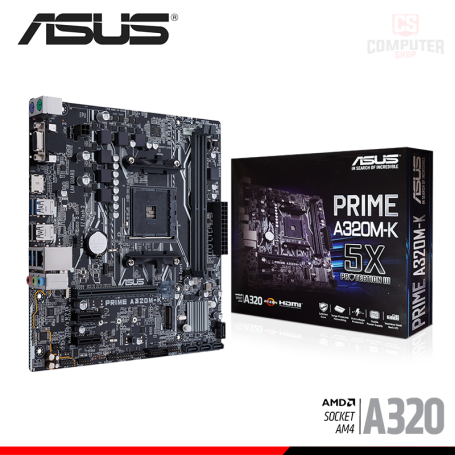 PLACA ASUS PRIME A320M-K MATX DDR4 AMD AM4