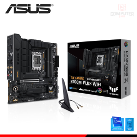 PLACA ASUS TUF GAMING B760M-PLUS WIFI M.ATX DDR5 LGA 1700 (PN:90MB1ET0'M0EAY0)