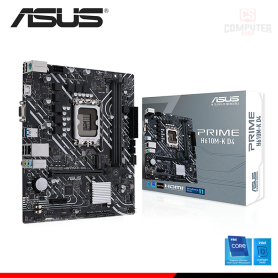 PLACA ASUS PRIME H610M-K D4 M.ATX DDR4 LGA 1700 (PN:90MB1A10'M0EAY0)