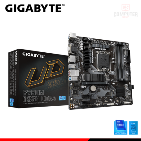 PLACA GIGABYTE B760M DS3H M.ATX DDR4 LGA 1700