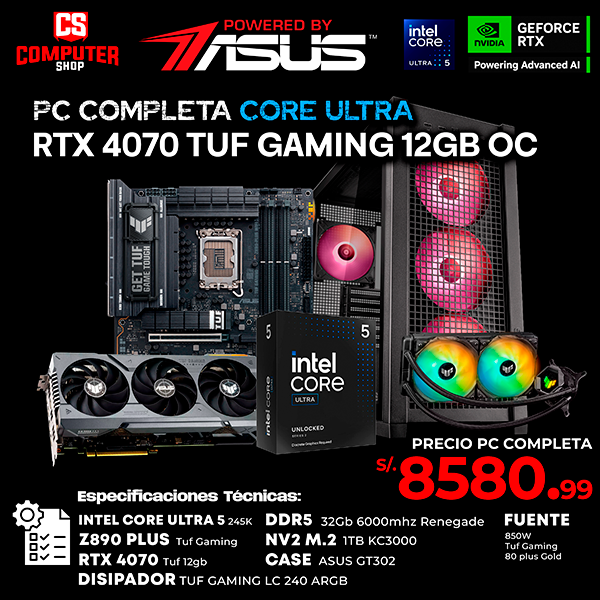 ASUS POWERED COMPUTER SHOP